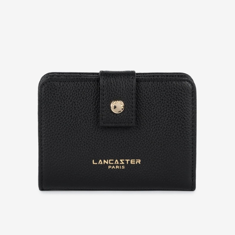 Portefeuille à Pression Milano Ana Lancaster — Cuir Grainé