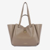Lancaster - Grand sac cabas épaule Milano Horizon sable foncé