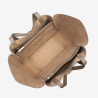 Lancaster - Grand sac cabas épaule Milano Horizon sable foncé