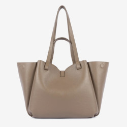 Lancaster - Grand sac cabas épaule Milano Horizon sable foncé