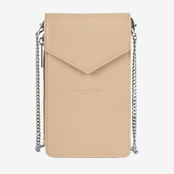 Lancaster Paris - Pochette Smartphone Foulonné beigefoncé
