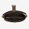 Mac Douglas - Sac porté épaule suédine Guyenne STOCKHOLM châtaigne