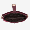 Mac Douglas - Sac porté épaule suédine Guyenne STOCKHOLM lie de vin