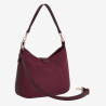 Mac Douglas - Sac porté épaule suédine Guyenne STOCKHOLM lie de vin