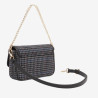 Mac Douglas - Sac travers tressé Franscesca Fantasia tartan noir