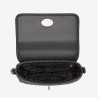 Mac Douglas - Sac travers tressé Franscesca Fantasia tartan noir