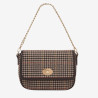 Mac Douglas - Sac travers tressé Franscesca Fantasia tartan moka