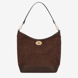 Sac épaule suédine velours Gérald Mac Douglas | Femme