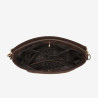 Sac épaule suédine velours Gérald Mac Douglas | Femme