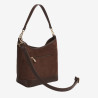Sac épaule suédine velours Gérald Mac Douglas | Femme