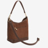 Mac Douglas - sac épaule suédine Gerald Stockholm M chataigne
