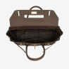 Mac Douglas - Sac à main microfibre matelassé Pyla2 Bryan2 XS brun