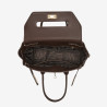 Mac Douglas - Mini sac à main velours Pyla 2 Stockholm chocolat