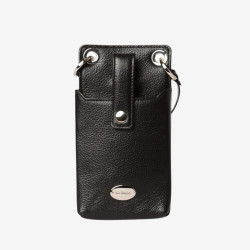 Mac Douglas - Petit sac porte-téléphone cuir noir