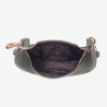 Mac Douglas - Sac demi-lune cuir Génoise Alba S loden