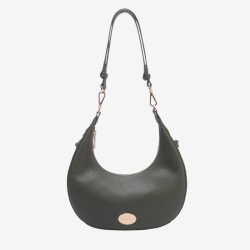 Mac Douglas - Sac demi-lune cuir Génoise Alba S loden