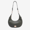 Mac Douglas - Sac demi-lune cuir Génoise Alba S loden