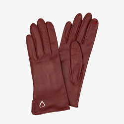 Lancaster - Gants tactiles Coeur T8 Rouge