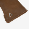Lancaster - Gants tactiles Coeur T8 camel
