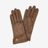 Lancaster - Gants tactiles Coeur T7.5 camel