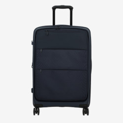 Jump – Valise hybride extensible Dunaa 65 cm marine