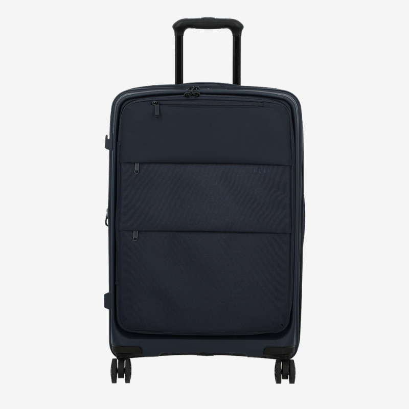 Jump – Valise hybride extensible Dunaa 65 cm marine