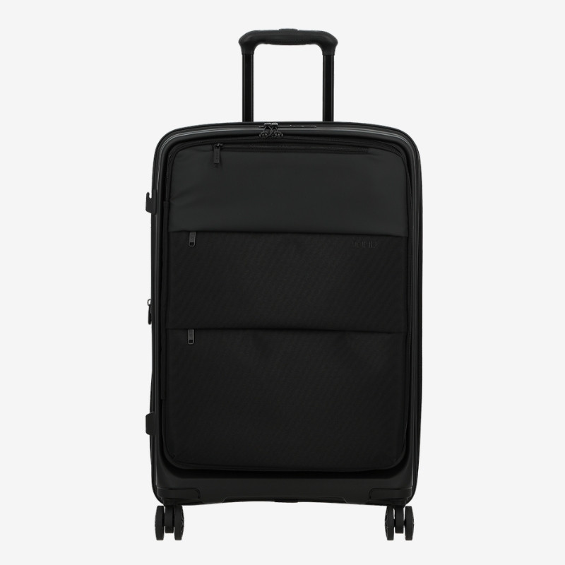 Jump – Valise hybride extensible Dunaa 65 cm noir