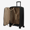 Jump – Valise hybride extensible Dunaa 65 cm noir