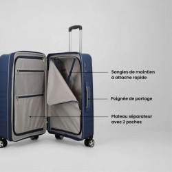 Jump -  Grande valise rigide Aven rouille