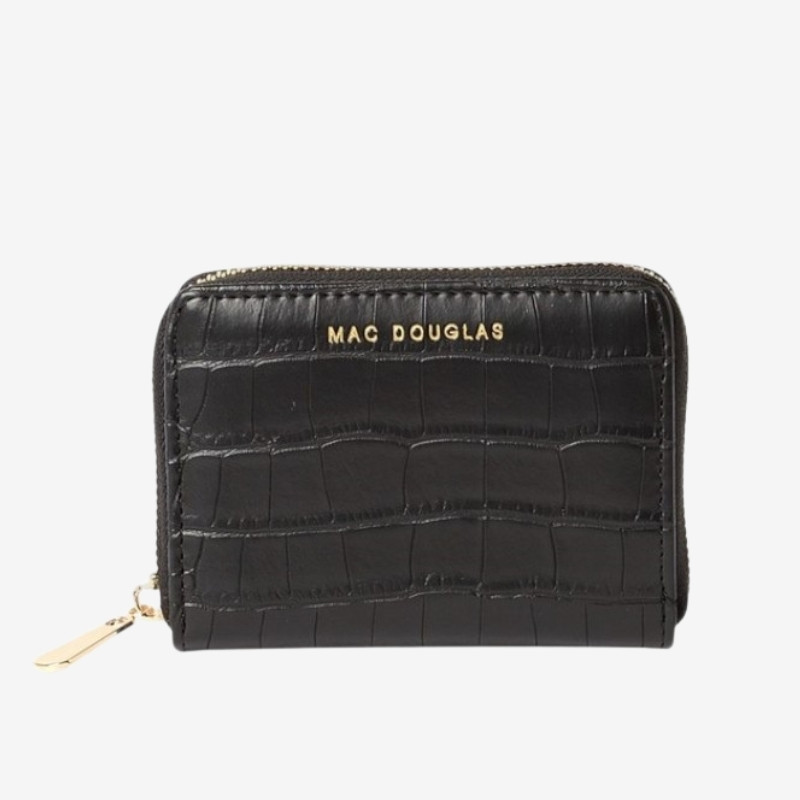 Mac Douglas - Porte-monnaie croco zippé Cutter Meryl