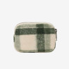 Porte-Monnaie Lili souple tartan vert - Hindbag