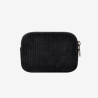 Porte-Monnaie Lili souple velours côtelé noir - Hindbag
