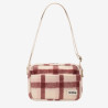 Sac travers pratique et léger motif tartan rose Nino - Hindbag