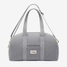 Sac Bowling Charlie pour le week-end effet laine granite- Hindbag