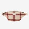 Sac Banane Olivia Tartan rose - Hindbag