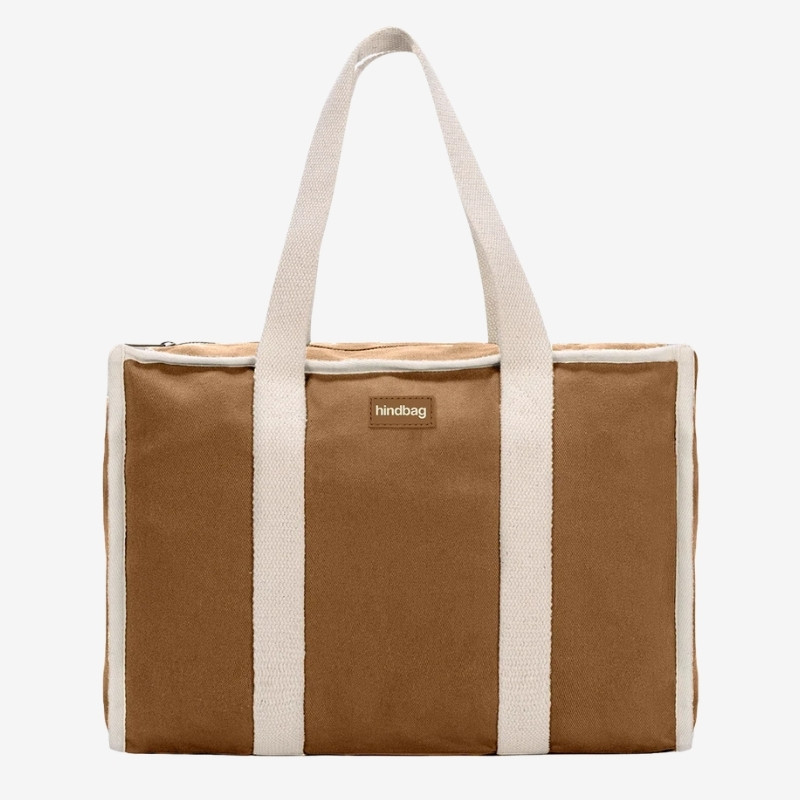Grand sac cabas Oscar cannelle - Hindbag