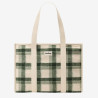 Grand sac cabas Oscar tartan vert - Hindbag