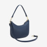 Mac Douglas - Petit sac épaule lisse Corée Meryl XS navy