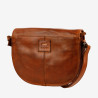 Sac bandoulière arrondi cuir Gigi - Bear Design