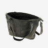 Sac cabas épaule cuir Jilke noir - Bear Design