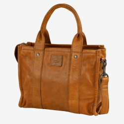 Sac cabas cuir Pepe M cognac - Bear Design