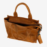Sac cabas cuir Pepe M cognac - Bear Design