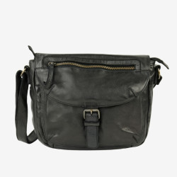 Petit sac à rabat cuir Mattea — Bear Design