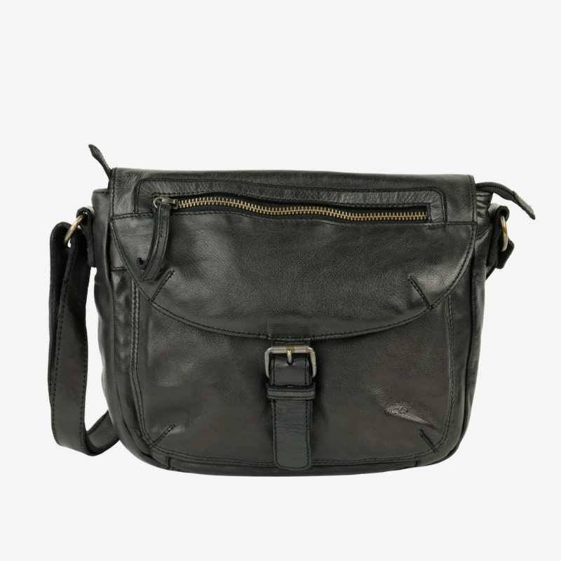 Petit sac à rabat cuir Mattea — Bear Design