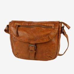 Petit sac croisé Mattea cognac - Bear Design