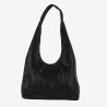 Sac hobo cuir Pauline noir  - Bear Design