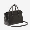 Mac Douglas - Sac à main cuir grainé Cahors Magda noir