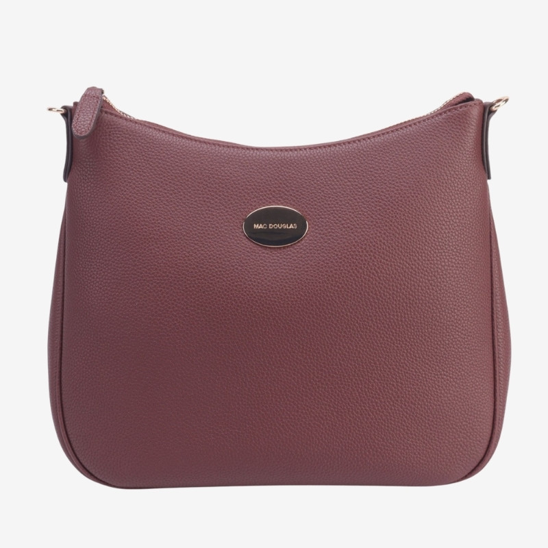 Mac Douglas - Grand sac travers Flamme Alba bordeaux