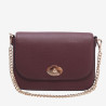 Mac Douglas - Petit sac rabat cuir Cancun Alba S bordeaux