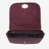 Mac Douglas - Petit sac rabat cuir Cancun Alba S bordeaux